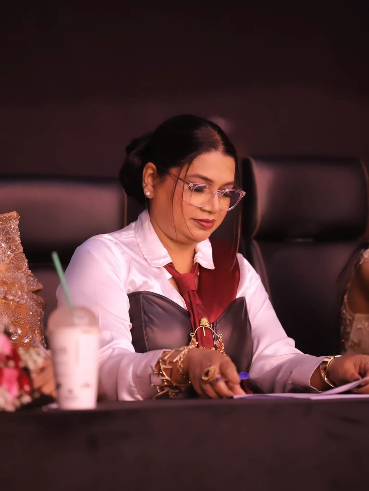 Neelam Roy Modeling Judge India's Talent Fight